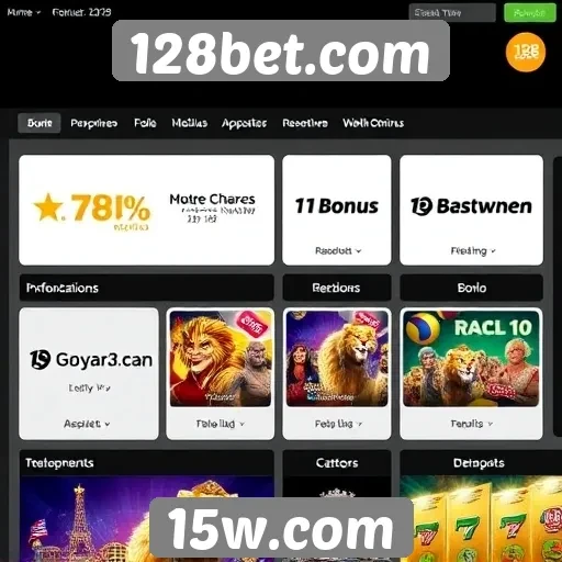 Promoções e bônus no 128bet.com