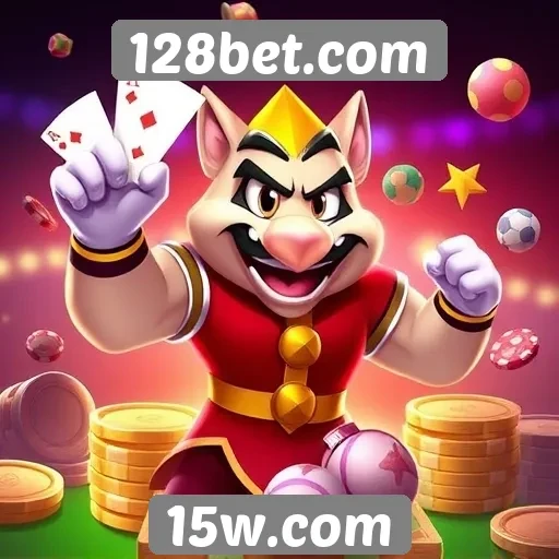 Variedade de jogos disponíveis em 128bet.com